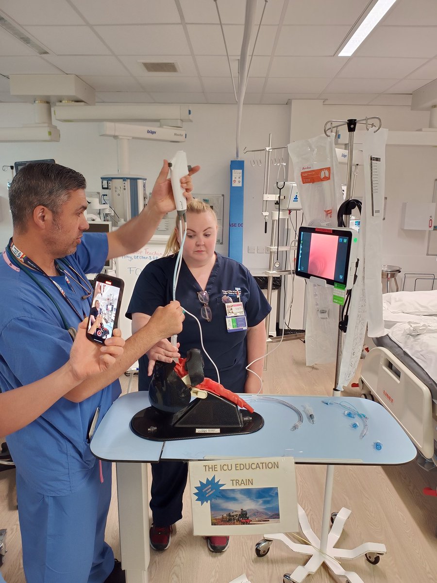 amyMshiels's tweet image. Difficult airway table top teaching 🩺🫁 
Subglottic airway device converted to an Endotracheal tube in an anticipated DA 👏🏻 Snap shot teaching video to follow! @WWLNHS 🎥 #digitalteaching #visuallearners #airwayteaching #surgicaldivison #criticalcare #intensivecaremedicine