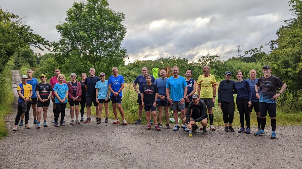 EpsomOddballsRC's tweet photo. On Saturday evening, members enjoyed one of our summer socials, on Sunday our regular trail runners ran over to Headley Church &amp; back, whilst other members ran the Claygate 5 mile race. We also had good numbers for Tuesday training &amp; our Thursday training runs. https://t.co/1095nkE636