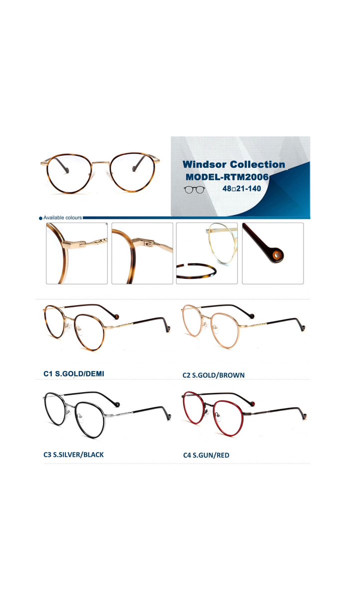 Visual_Glorious's tweet photo. Our latest Windsor with Metal collection,if you like don’t be hesitate Welcome to pay attention to our account and discover more latest,high quality,luxury and retro frames 

#VisualGlorious #eyewear #newcollection #collection2024#Sunglasses#optical frame #acetate#windsor https://t.co/pYN4PnUrTG