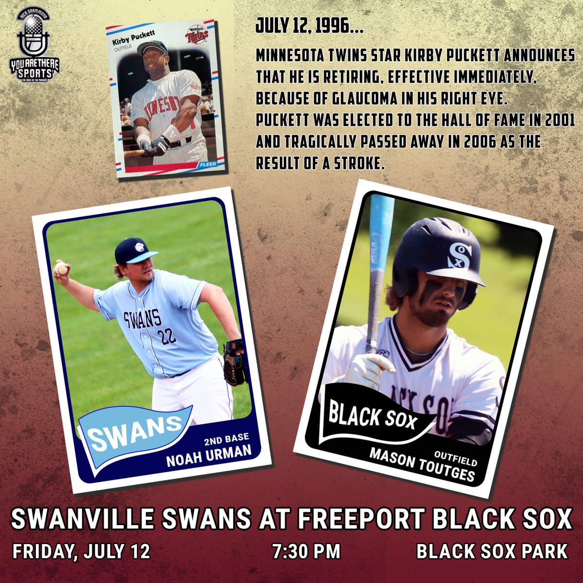 Rick Grammond (@victoryleaguebb) on Twitter photo You Are There Sports brings you Friday Night Victory League action tonight as the Swanville <a href="/Swans_Baseball/">Swanville-Swans</a> travel to Freeport to face the <a href="/Freeportbball/">Freeport Black Sox</a> Black Sox at 7:30 pm! You Are There Sports brings you Friday Night Victory League action tonight as the Swanville <a href="/Swans_Baseball/">Swanville-Swans</a> travel to Freeport to face the <a href="/Freeportbball/">Freeport Black Sox</a> Black Sox at 7:30 pm!