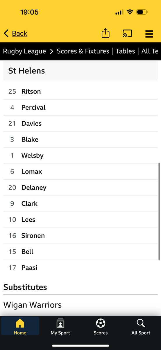 BigTonyP76's tweet photo. @Saints1890 Only got 12 player according to @bbcsport https://t.co/BvQl48ukwX