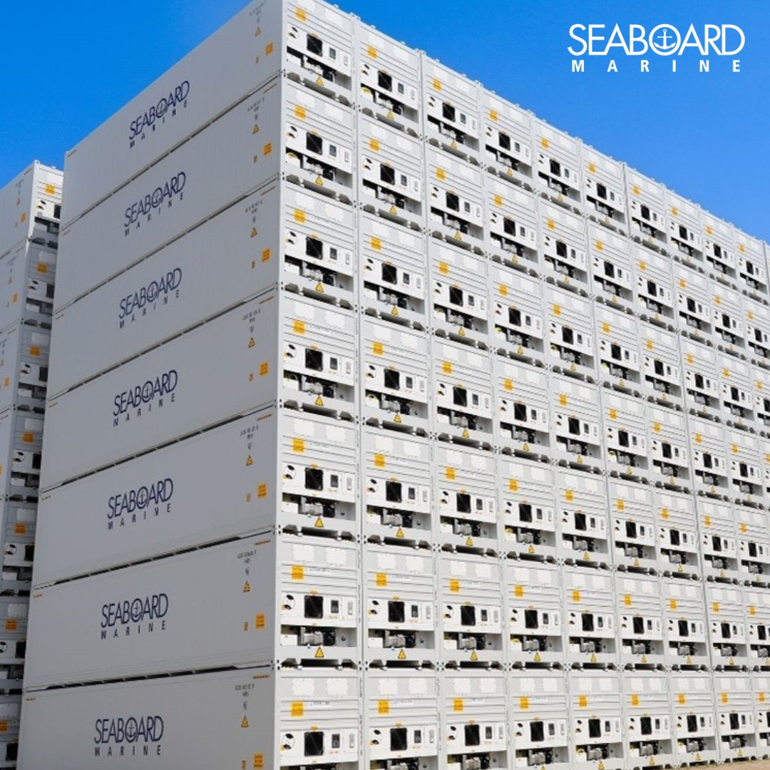 Seaboard_Marine's tweet photo. 🌟 Exciting news! Seaboard Marine just added 1,000 Star Cool Integrated Reefers from MCI to our fleet. This move boosts efficiency and supports our sustainability goals. With advanced technology and real-time monitoring, we're revolutionizing supply chain logistics! 🚢🌍 https://t.co/kRT1a9PBIa