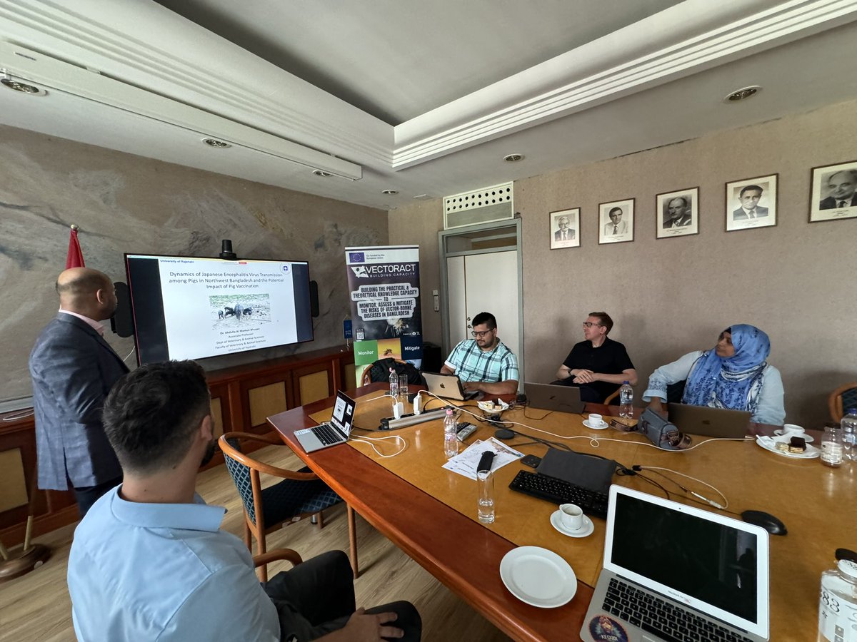Vectoract2023's tweet photo. Very successful 1οΈβ£st day of the Kickoff Meeting for #vectoract project. We discussed the most important challenges we face regarding #VBDs ,shared ideas and finished a fruitful day. Happy to host all these great colleagues from π§π©π¦πΉπΊπΈππΊ in Budapest! https://t.co/WknLqsqC0x