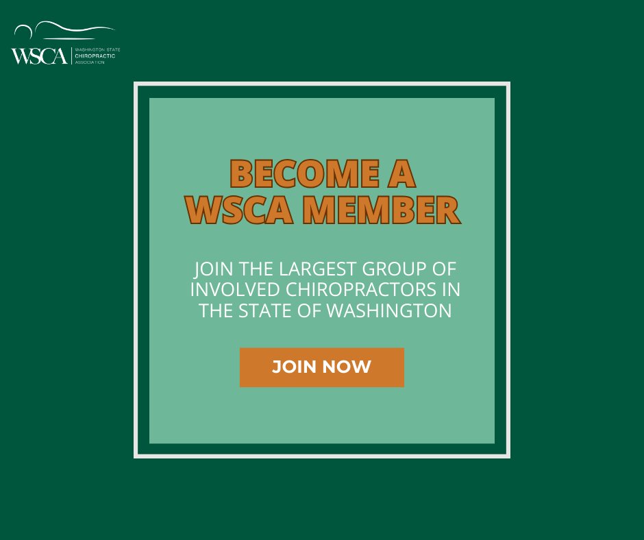 Washington State Chiropractic Association (WSCA) tweet media