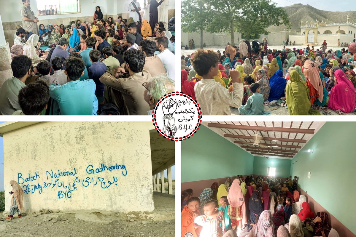 BalochYakjehtiC's tweet photo. بلوچ راجی مچی بلوچ قومی دفاع کے لیے اب ناگزیر ہے۔ — بی وائی سی

کوئٹہ: مظاہرین پر وحشیانہ کریک ڈاؤن پرامن عوامی احتجاج کے خلاف ریاست کے پرتشدد رویے کی عکاسی کرتا ہے۔ اس ریاست میں بلوچ عوام کو اپنے لاپتہ پیاروں کے لیے پرامن احتجاج کرنے کی بھی اجازت نہیں ہے۔ ظہیر احمد کو 27 جون کو فورسز نے جبری طور پر گمشدہ کردیا تھا۔ ظہیر ایک سرکاری ملازم ہے لیکن تاحال اس کے متعلق اس کے خاندان والوں کو کسی بھی قسم کی معلومات نہیں دی جارہی ہیں۔ ظہیر احمد کے خاندان کو اس کی زندگی کے متعلق شدید خطرات لاحق ہیں کیونکہ وزیر داخلہ بلوچستان نے حال ہی میں ایک پریس کانفرنس میں ان کی جبری گمشدگی کی تردید کی تھی اور بغیر کسی ثبوت کے پرامن مظاہرین کو دہشت گرد قرار دیا تھا اور ظہیر احمد کے متعلق میڈیا اور عوام کو گمراہ کیا گیا ہے۔

بلوچ نسل کشی اور پرامن بلوچ خواتین و بچوں پر طاقت کے بے دریغ استعمال کے خلاف ہم پر فرض بنتا ہے کہ ہم عوامی مزاحمت کے ذریعے اپنا دفاع کریں۔ اس سلسلے میں، بی وائی سی بلوچ راجی مچی (بلوچ قومی اجتماع) کا انعقاد کرنے والا ہے۔

بی وائی سی کیچ زون نے بلوچ راجی مچی کی تیاریوں کے سلسلے میں تمپ، کوشکلات، ملک آباد، نظر آباد، آسیا آباد، رودبُن، ناصر آباد، ہوت آباد، بالیچہ اور شاپک میں کارنر میٹنگز کیں، جبکہ بی وائی سی کراچی زون نے کراچی کے شرافی گوٹھ علاقوں میں کارنر میٹنگز منعقد کیں۔

#BalochNationalGathering
#بلوچ_راجی_مُچی
