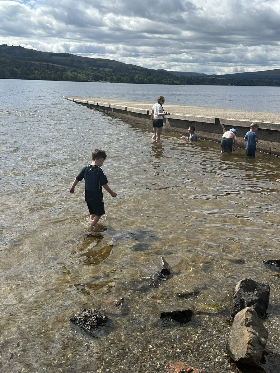 Lovely day down at Balloch with the womens group