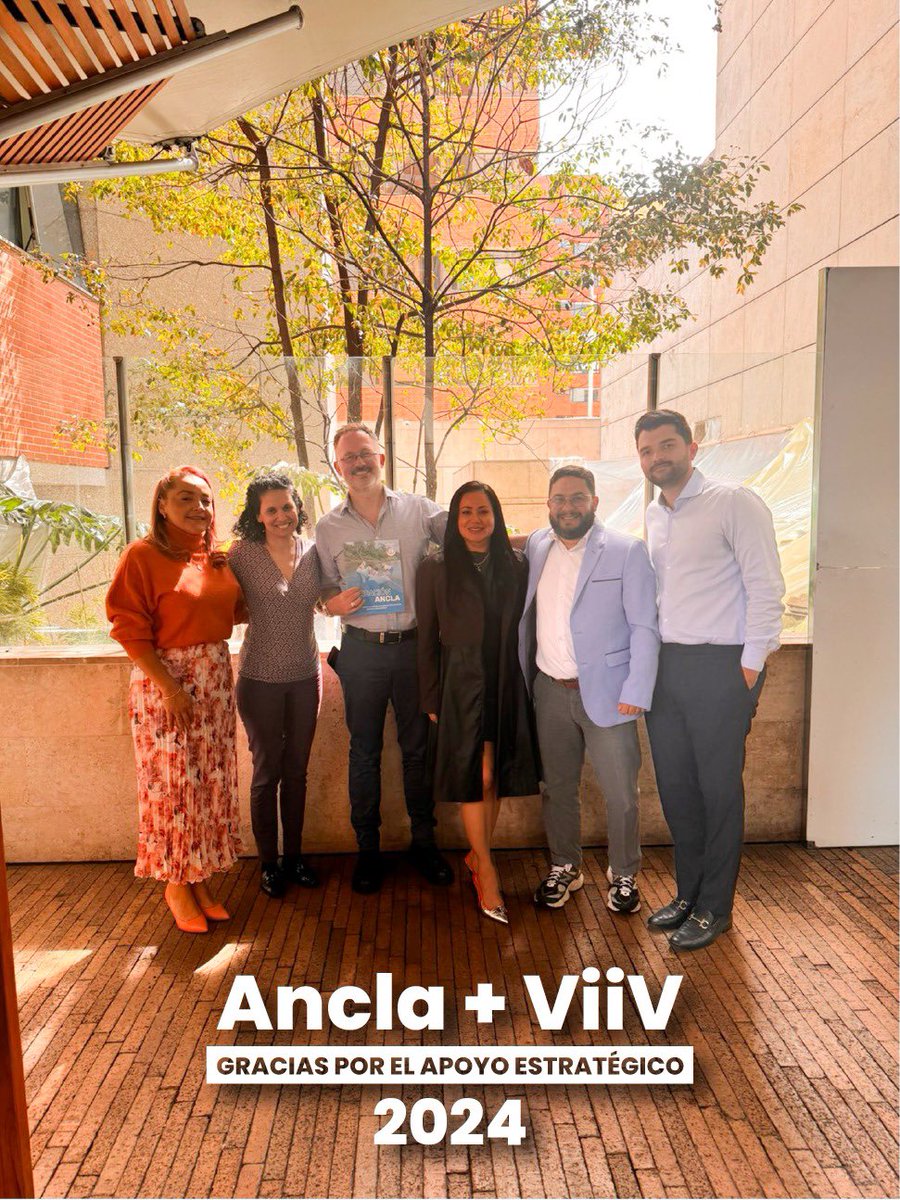 🌟 **Gracias, ViiV!** 🌟

Estamos inmensamente agradecidos con @ViiV por su apoyo y confianza en nuestro trabajo en la respuesta al VIH. En Ancla, creemos en el poder de las organizaciones sociales para hacer una diferencia real y efectiva.