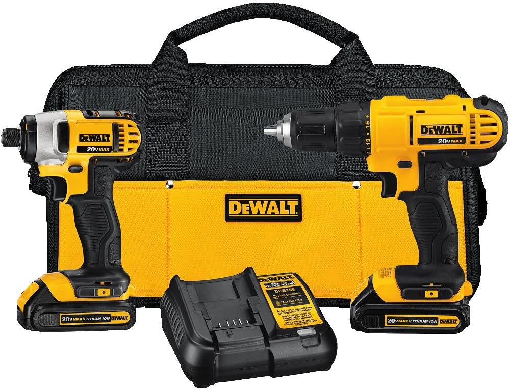 Don't miss this limited time tool deal at Amazon!

Get 42% off DEWALT 20V MAX Cordless Drill and Impact Driver, Power Tool Combo Kit with 2 Batteries and Charger.

Shop: zdcs.link/KJ6E8