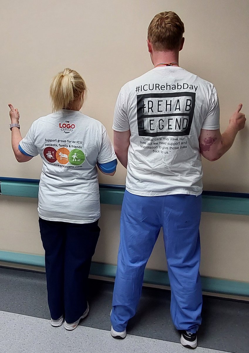 champagnebird's tweet image. Here goes #ICURehabChampionships 2024 launched today, Crosshouse with all  MDT taking part.
1st patient recruited 😁💪
Looking forward to adding their goal setting for this  at our weekly MDT rehab meeting. It may become core element of our meetings..
@AAAnaesthetics @RachelC_OT