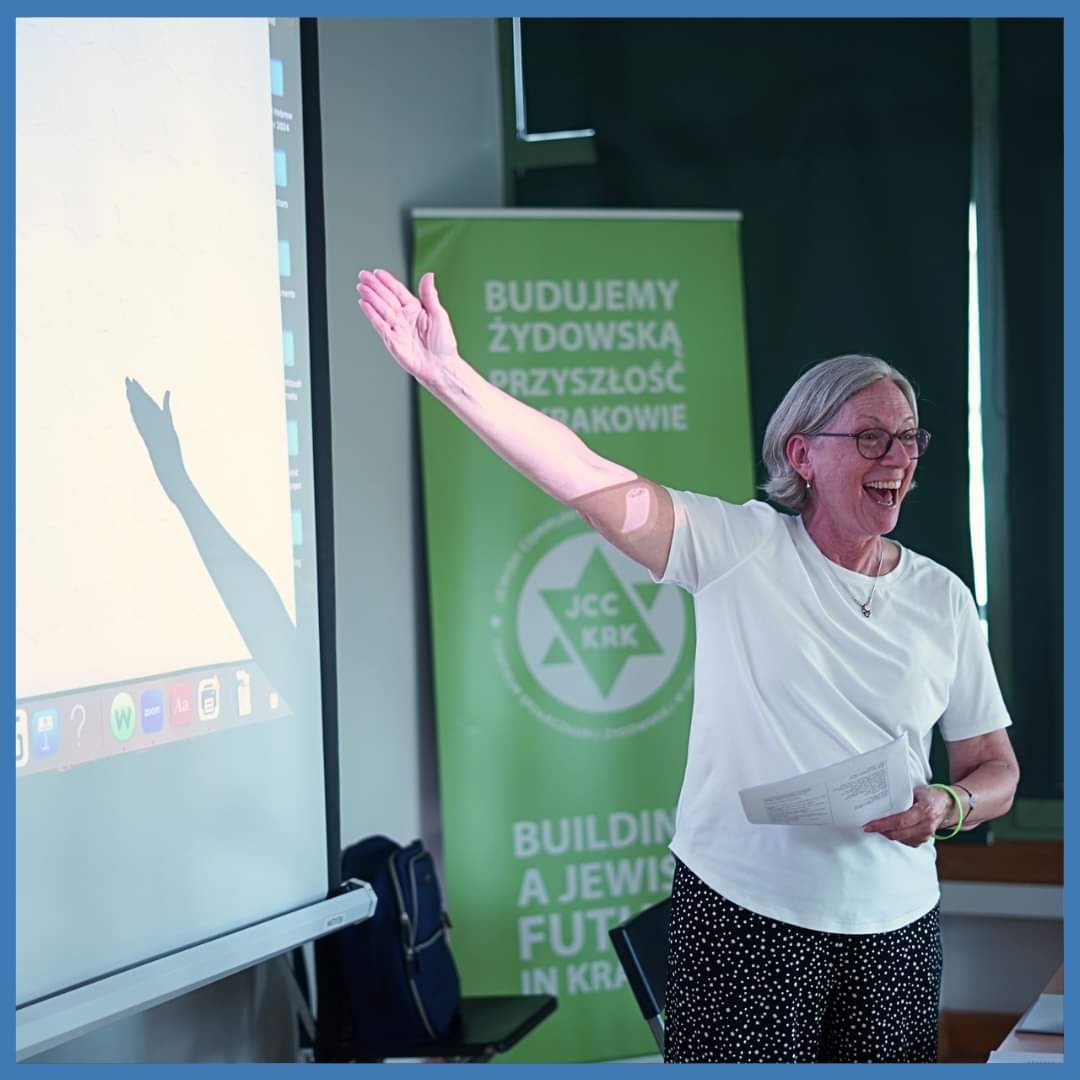 JCC Krakow Week in Review! 

🌀We hosted a delegation of student athletes and members of the Faculty of Athletics from the University of Southern California

🌀 Our 3-week summer 🥁 ULPAN Hebrew course began

🌀Our team had a well-deserved get-together to recharge batteries 🙂