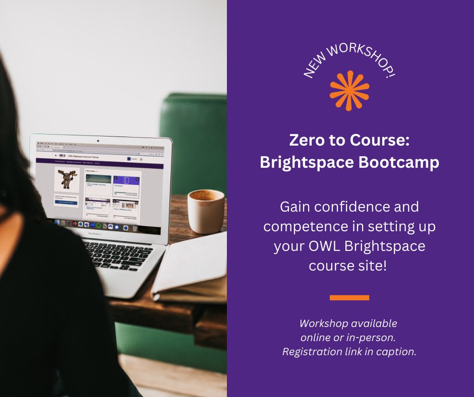 WesternU Technology Services (@westernutechsvs) on Twitter photo Attention #WesternU instructors! A new “Zero to Course: Brightspace Bootcamp” is available from <a href="/westernuCTL/">Centre for Teaching and Learning</a>! This 90min session will cover key course development topics, helping you gain confidence using Brightspace! Register: teaching.uwo.ca/elearning/brig… Attention #WesternU instructors! A new “Zero to Course: Brightspace Bootcamp” is available from <a href="/westernuCTL/">Centre for Teaching and Learning</a>! This 90min session will cover key course development topics, helping you gain confidence using Brightspace! Register: teaching.uwo.ca/elearning/brig…