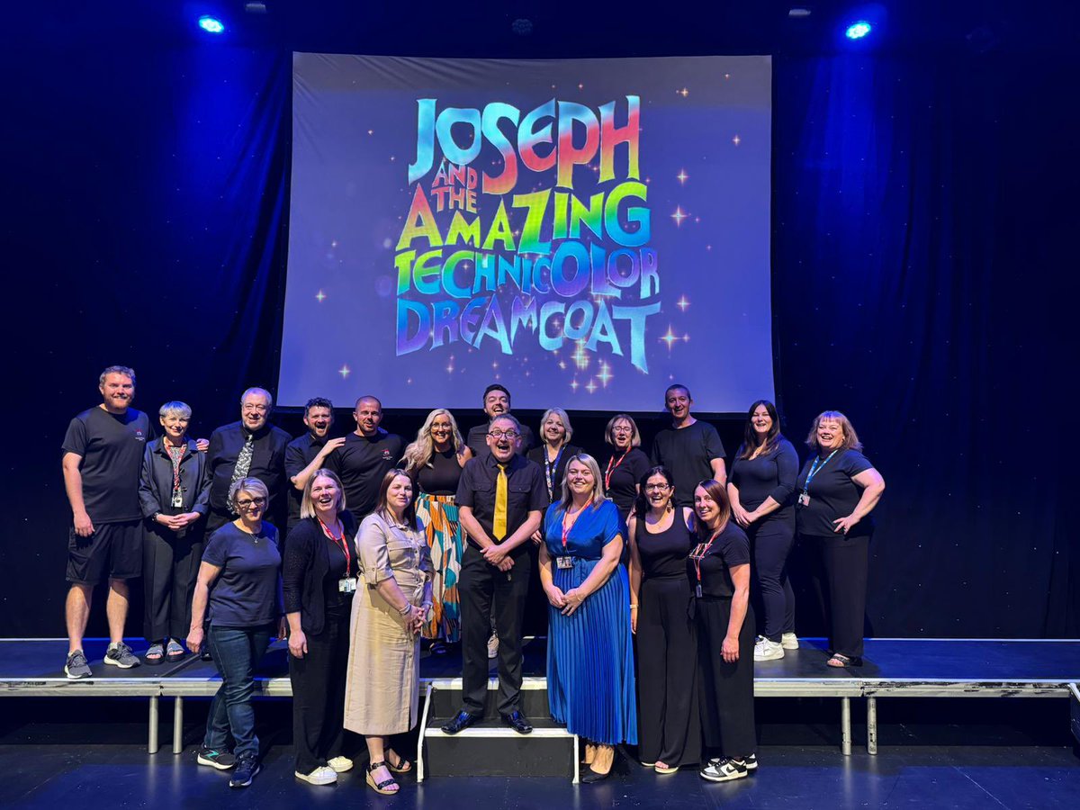 Well this week has certainly ended on an all time high! Two wonderful productions of Joseph, this wonderful team of staff behind it all and one very proud Headteacher! 🎭