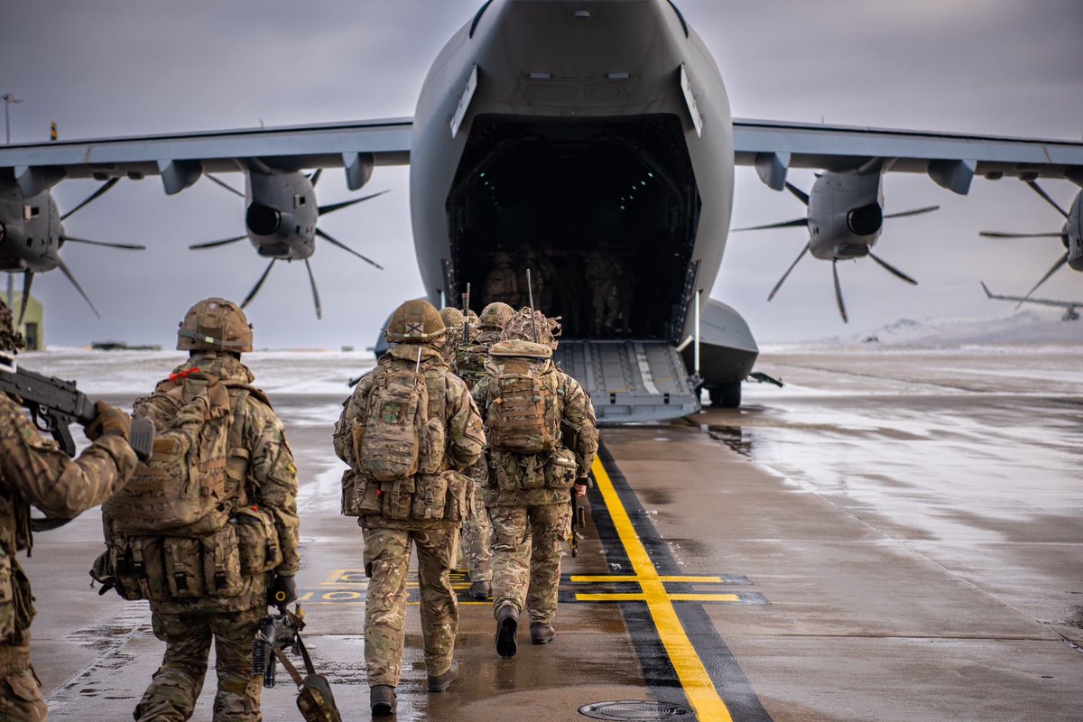 SA_Defensa's tweet image. 📍Falkland Islands (Islas Malvinas)

The #British (🇬🇧) concluded multi-branch exercises on the Falkland Islands (Islas Malvinas) with the Army, Air Force, &amp;amp; Navy taking part.

The @RoyalNavy’s HMS Forth, and the @RoyalAirForce Typhoons, &amp;amp; a A400M Atlas deployed for the exercise.