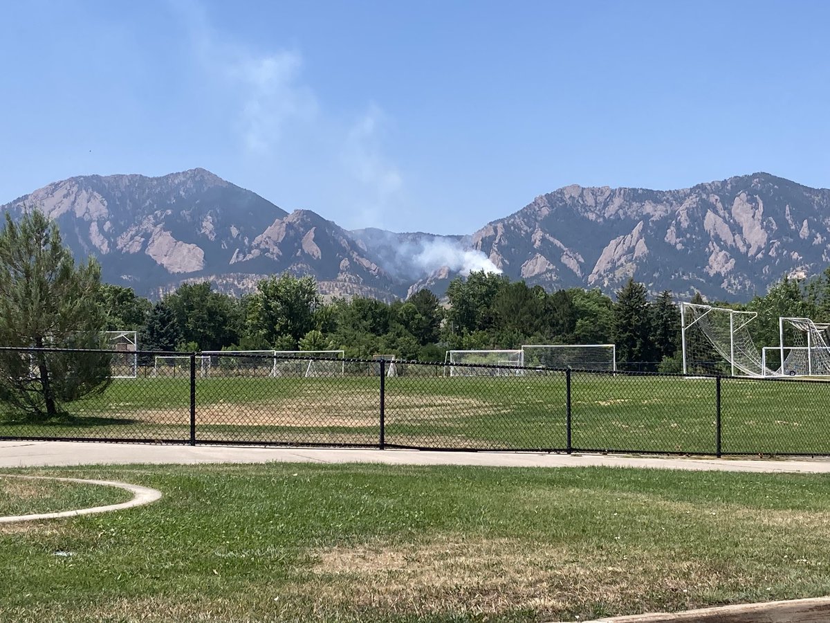Wildfire in <a href="/bouldercolorado/">City of Boulder</a> foothills.