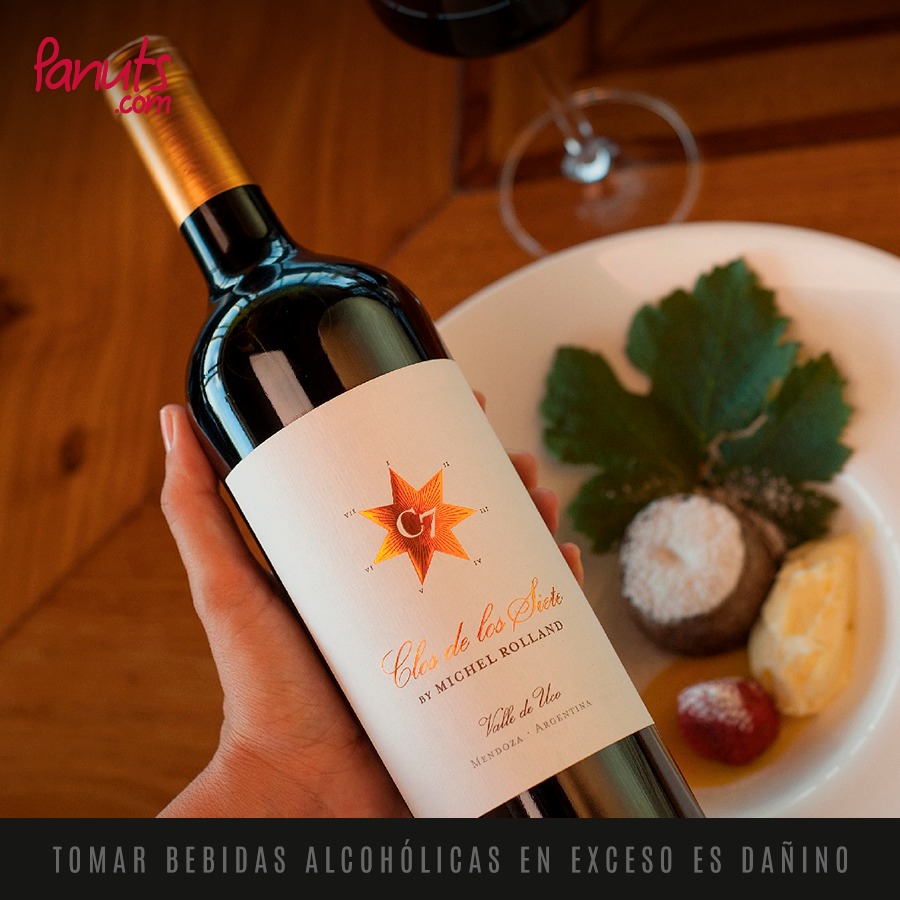 panuts_oficial's tweet photo. 🍷 Descubre Clos de los Siete Blend, un vino exótico y llamativo con aromas frutales intensos 🍇🌟 Su elegancia en boca y final prolongado te llevarán a una experiencia única 🌿👌
Pídelo en https://t.co/EnRZyjH1Zo

#vino #tinto #maridaje https://t.co/SFpD7vVZwC
