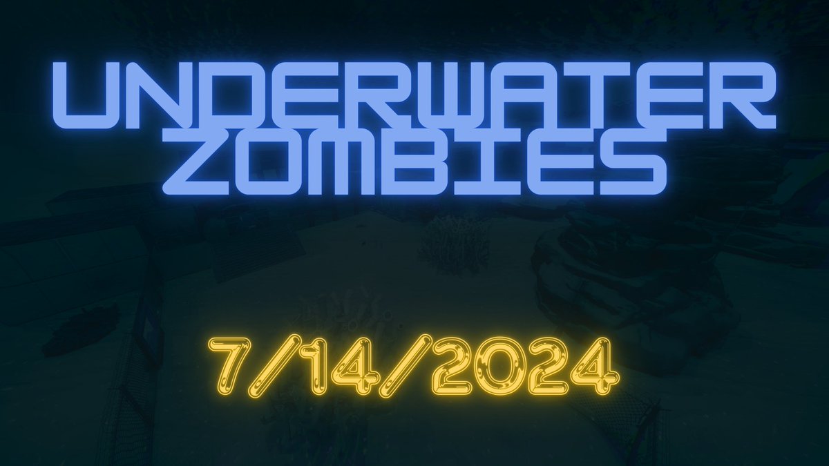LTNMaps's tweet photo. Underwater Zombies 7/14/2024. https://t.co/gcijFibLTc