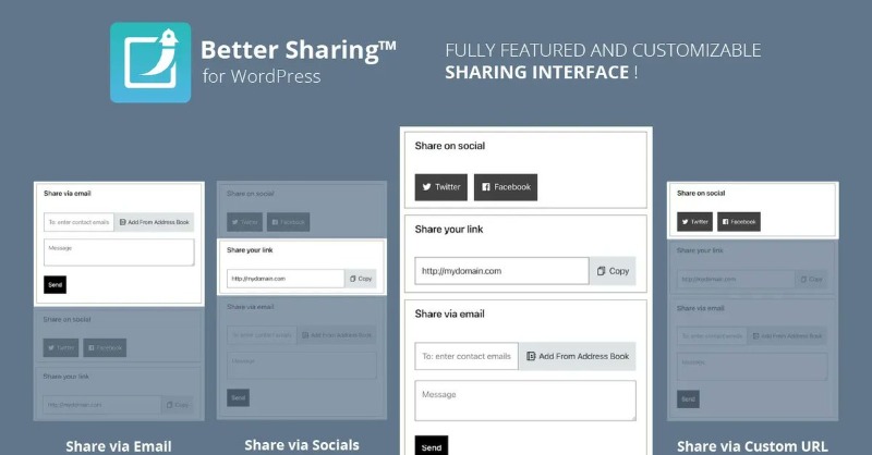 CloudSponge's tweet photo. Better Sharing includes everything your WordPress site needs to create user-friendly sharing functionality that is essential for viral growth in today’s online market.