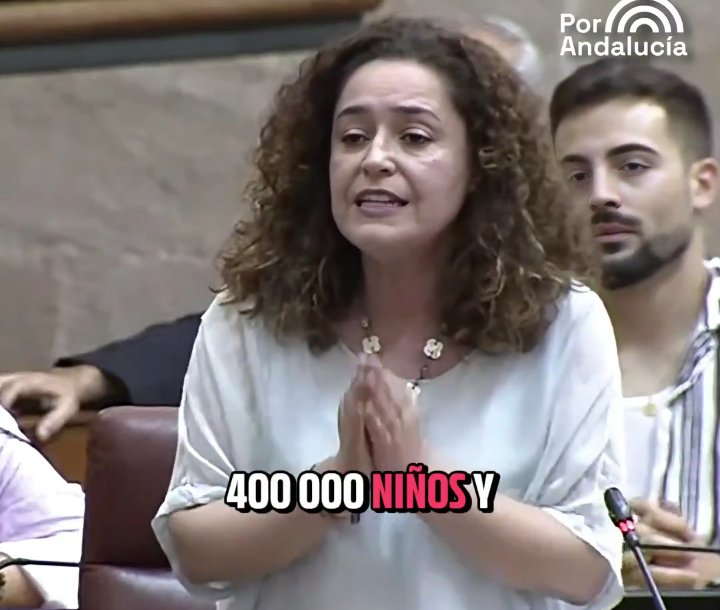 #OJO
#VÍDEOqueHayQueVer
#Imprescindible

"El problema d #Andalucía se llama #PartidoPopular".

<a href="/InmaNietoC/">Inmaculada Nieto</a> desgrana una a una las mentiras del presidente <a href="/JuanMa_Moreno/">Juanma Moreno</a> y describe la bajeza moral q muestra al gobernar sólo para una minoría d viejos y nuevos #señoritos.
.