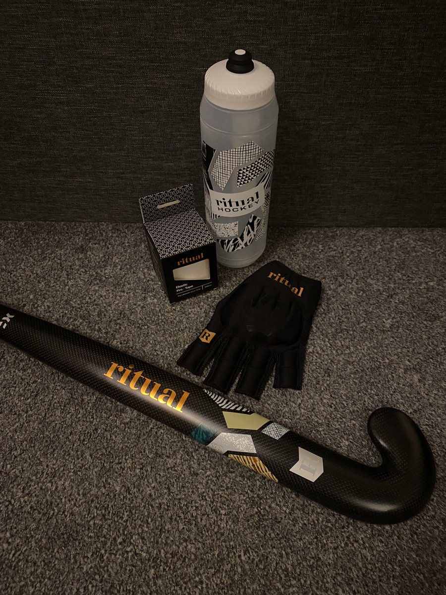 New stick and essentials arrived just in time before heading away with <a href="/ScotU21w/">Scotland hockey women EDP</a> for the upcoming European Championships. Thank you <a href="/RitualHockey/">Ritual Hockey</a> for the continued support and amazing equipment.