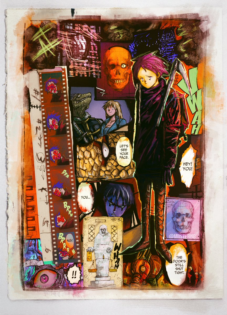 Silence At The Table.
#dorohedoro