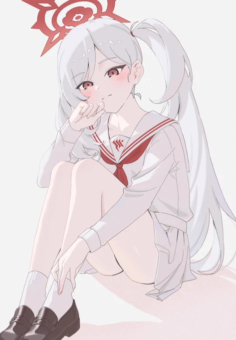 制服ムツキ#ブルーアーカイブ 
