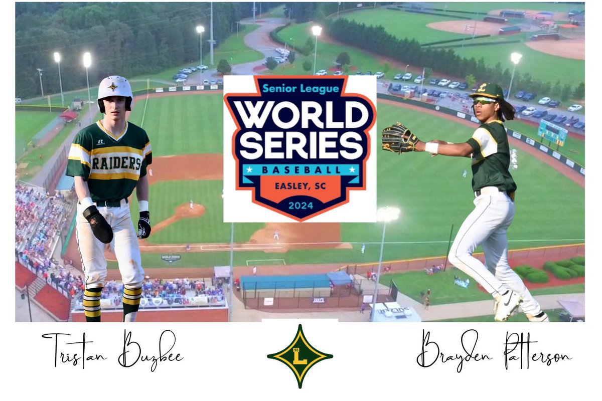 Laurens Raider Baseball (@ldhs55baseball) on Twitter photo Congratulations to Class of 2027, Tristan Buzbee & Brayden Patterson for making the Senior League World Series Baseball Team. <a href="/BTPatterson1/">Brayden Patterson</a> #SCD12024 Congratulations to Class of 2027, Tristan Buzbee & Brayden Patterson for making the Senior League World Series Baseball Team. <a href="/BTPatterson1/">Brayden Patterson</a> #SCD12024