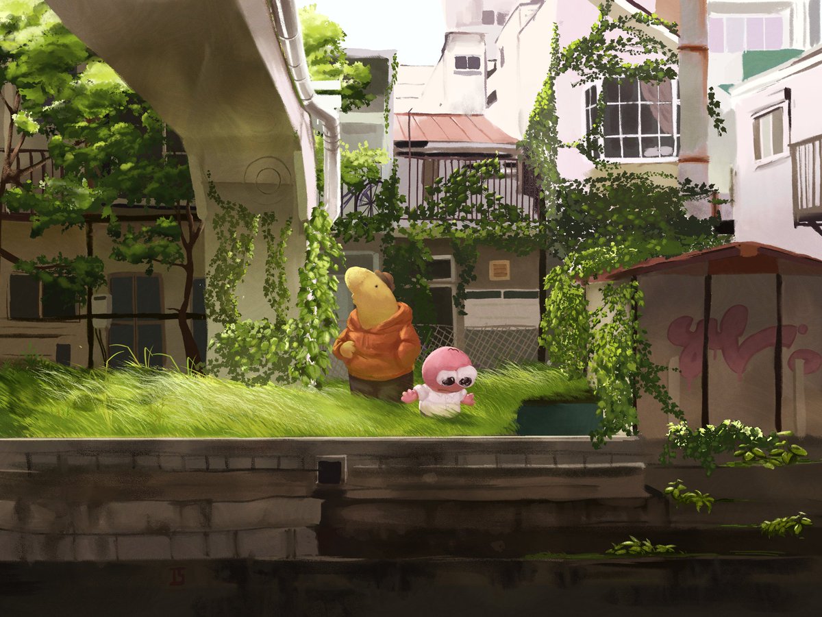 they got lost on the way to their client but its probably fine
#smilingfriends