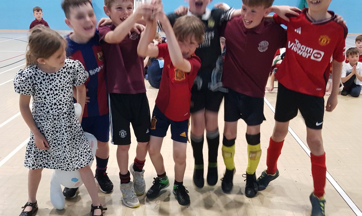 Congratulations to our Y2/3 futsal team, winners of the futsal festival at Urmston Leisure Centre 👏⚽️🏆