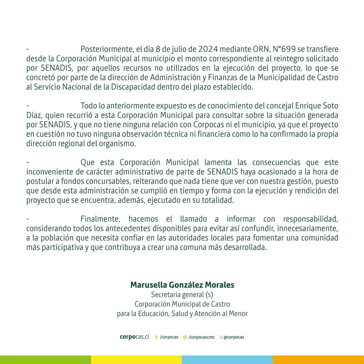 📌 DECLARACIÓN PÚBLICA