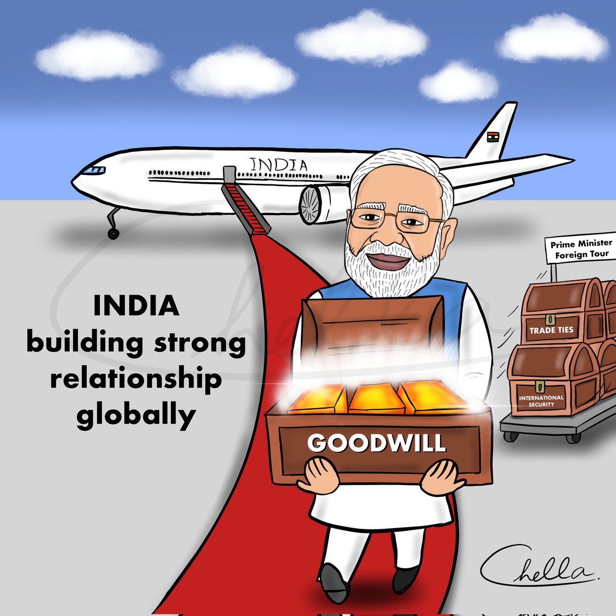 BalaPCB's tweet photo. Building strong international relationships
#Modi #Russia #Austria #BJP4IND
#ChellaToons #செல்லா
https://t.co/EeDyXEYuOT https://t.co/UQ2RCHtelb