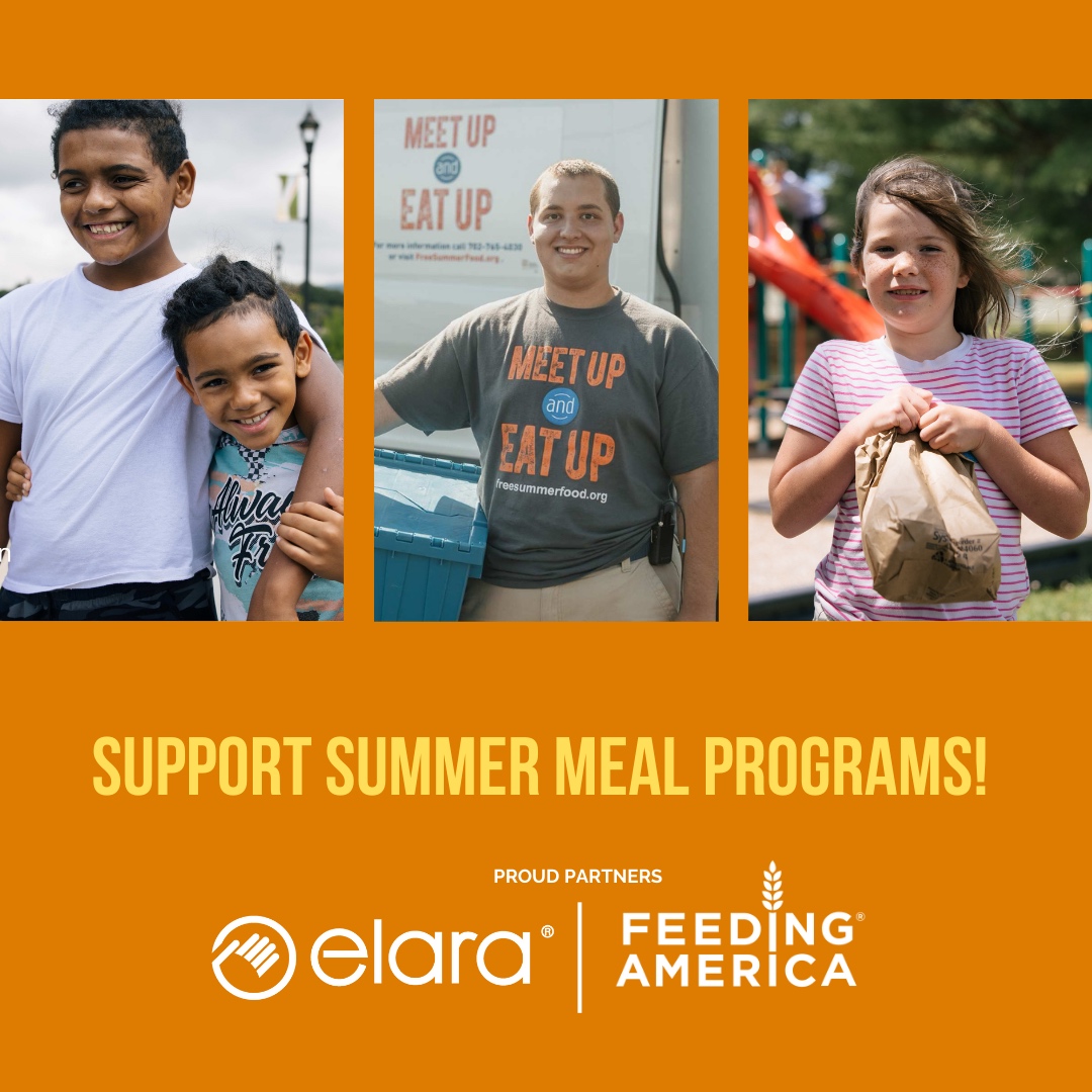 elarabrands's tweet photo. When kids are fed, they’re fueled to thrive. 🌟 That’s why we’re proud to partner with @FeedingAmerica, supporting local programs like mobile meal sites and summer meals for kids. Join us this summer in the movement to end hunger across America, for kids and communities alike,... https://t.co/YsgbVNR1JY
