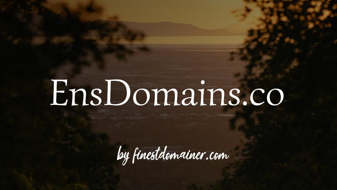 NovelDomains's tweet image. Rare domain going cheap yet.

👉ensdomains.co

Goes for auction on 18th at Sedo.

DM early if you wish to buy.  
Listed at #undeveloped too (dan .com) 
 
#ENS #ensdomains #Web3
 #Web3metaverse #web3social #Web3Names #Web3Community 
#w3c #ethereum #eth