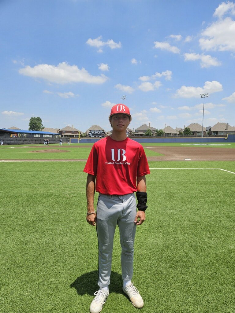 FiveToolTexas's tweet photo. #SummerClassicSS F: @UnitedBC_USA McKinney 12, NTXBC Dirtbags 2025 Allerheiligen 1
PoG: Cameron Busch 5 IP, 4K, 2H, 0 ER
Hitter: @westerfield32 2-3, 2B, 3 RBI, R https://t.co/cznlAn48iX