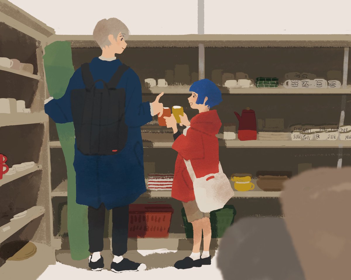 「めちゃ昔の自分の絵、好き 徐々にこの調子戻したい(最近は線が楽しくて…)」|雅📔のイラスト