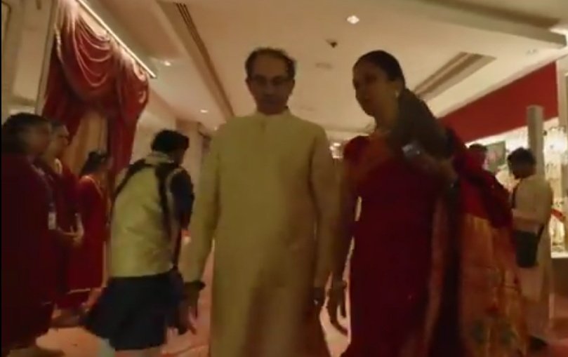 HPhobiaWatch's tweet photo. Narendra Modi, Amit Shah, JP Nadda &amp; Jaishankar in the wedding of Ambani's Son https://t.co/balvn1yX5D