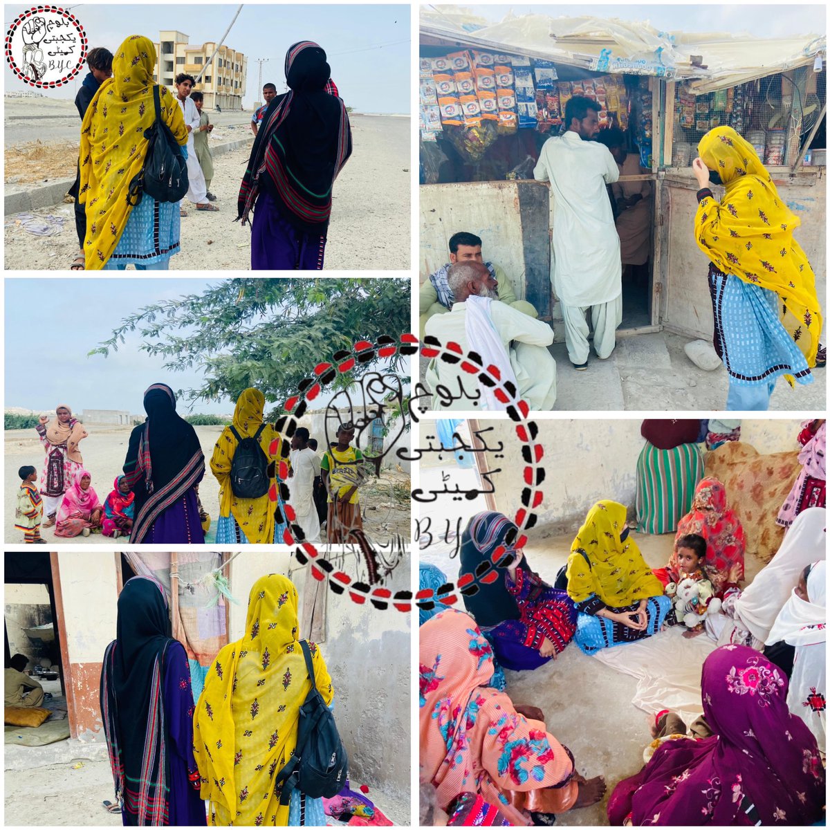 BycGwadar's tweet photo. Baloch Yakjehti  committee Gwadar Zone has organized an awareness meeting at Surbandar Gwadar about 28th July #BalochNationalGathering which will be held in Gwadar.
#BalochNationalGathering
#StopBalochGenocide https://t.co/sjVxKzyIVT