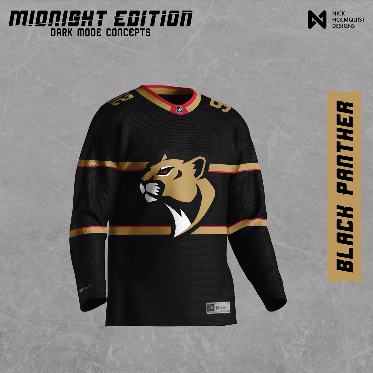 Day 5 of the Midnight Edition Concept Jerseys

Today we have the <a href="/NHLBruins/">Boston Bruins</a> <a href="/BuffaloSabres/">y - Buffalo Sabres</a> <a href="/DetroitRedWings/">Detroit Red Wings</a>
<a href="/FlaPanthers/">Florida Panthers</a>

Template by <a href="/ProLineMockups/">ProLine Mockups</a> 

#nhl #offseason #nhInews #jerseyconcept #sabres #bruins #RedWings #Panthers #stanleycup #GraphicDesign