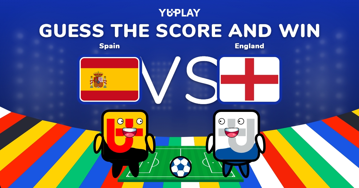 Guess the score and win €70 in in-store credit 🔥

The finals are coming to #EURO2024, and you have a chance to win big by predicting the main time score between England 🏴󠁧󠁢󠁥󠁮󠁧󠁿 and Spain🇪🇸! To participate:

💬Comment your score prediction
🔁RT this tweet
🤝Follow