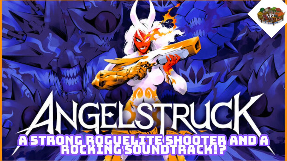 From the first bullet, Angelstruck has this soundtrack that had me missing shots because of the constant headbanging I was doing! It is tough but it is an absolute blast tearing down enemies and combos.

youtu.be/ljNRh1HBPwM

<a href="/FeralPawDev/">ANGELSTRUCK - Available Now on Steam!</a>