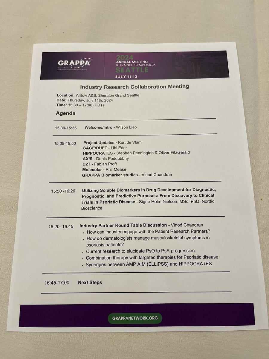 Signe Holm Nielsen (@signehnphd) on Twitter photo I’m happy to be back in Seattle to attend this year’s GRAPPA meeting - and excited to give a keynote talk on Soluble Biomarkers in Psoriatic Disease! 👩🏼⚕️👩🏼🔬 #GRAPPA24 #Dermtwitter #RheumTwitter @nordic <a href="/GrappaO/">GRAPPA Network - Official</a> <a href="/karsdal/">Morten Karsdal</a> I’m happy to be back in Seattle to attend this year’s GRAPPA meeting - and excited to give a keynote talk on Soluble Biomarkers in Psoriatic Disease! 👩🏼⚕️👩🏼🔬 #GRAPPA24 #Dermtwitter #RheumTwitter @nordic <a href="/GrappaO/">GRAPPA Network - Official</a> <a href="/karsdal/">Morten Karsdal</a>