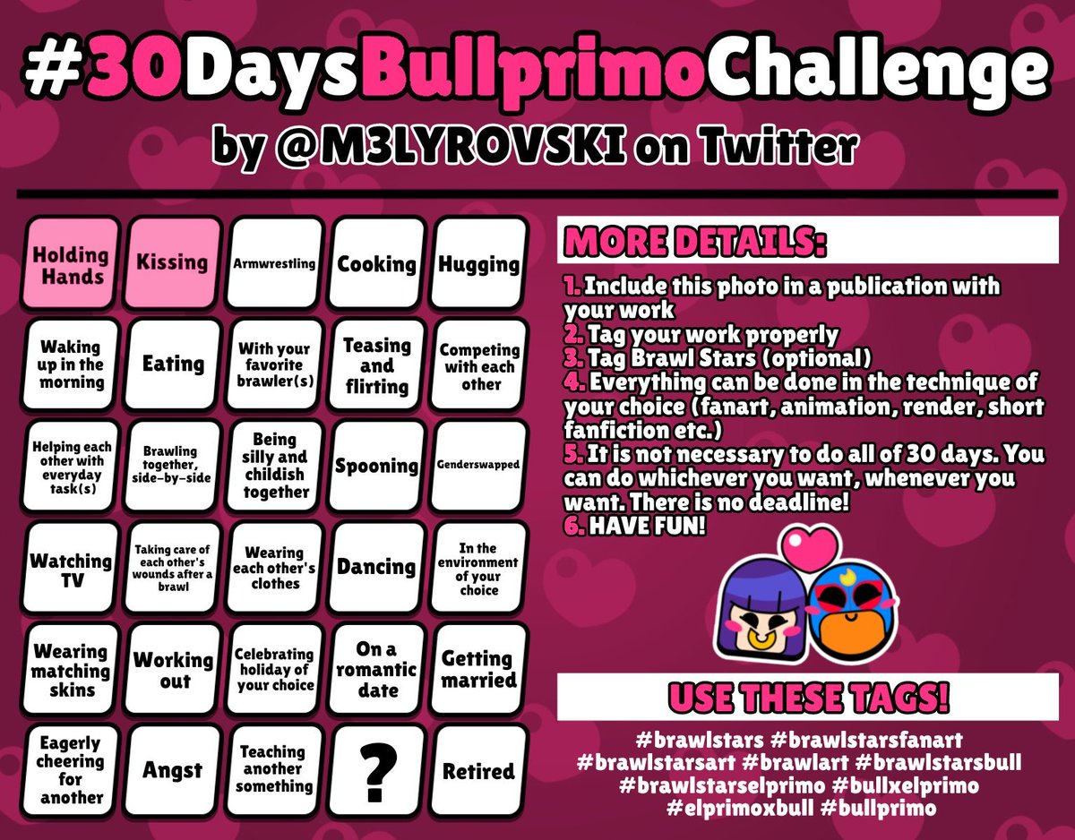 coduseless's tweet photo. I was originally going to draw them kissing while arm wrestling- 
#BrawlStars #BrawlStarsFanart
#BrawlStarsArt #BrawlArt
#BrawlStarsBull  #BrawlStarsElPrimo
#elprimoxbull #bullxelprimo #bullprimo 
#30DaysBullPrimoChallenge https://t.co/Abfjw8N1YY