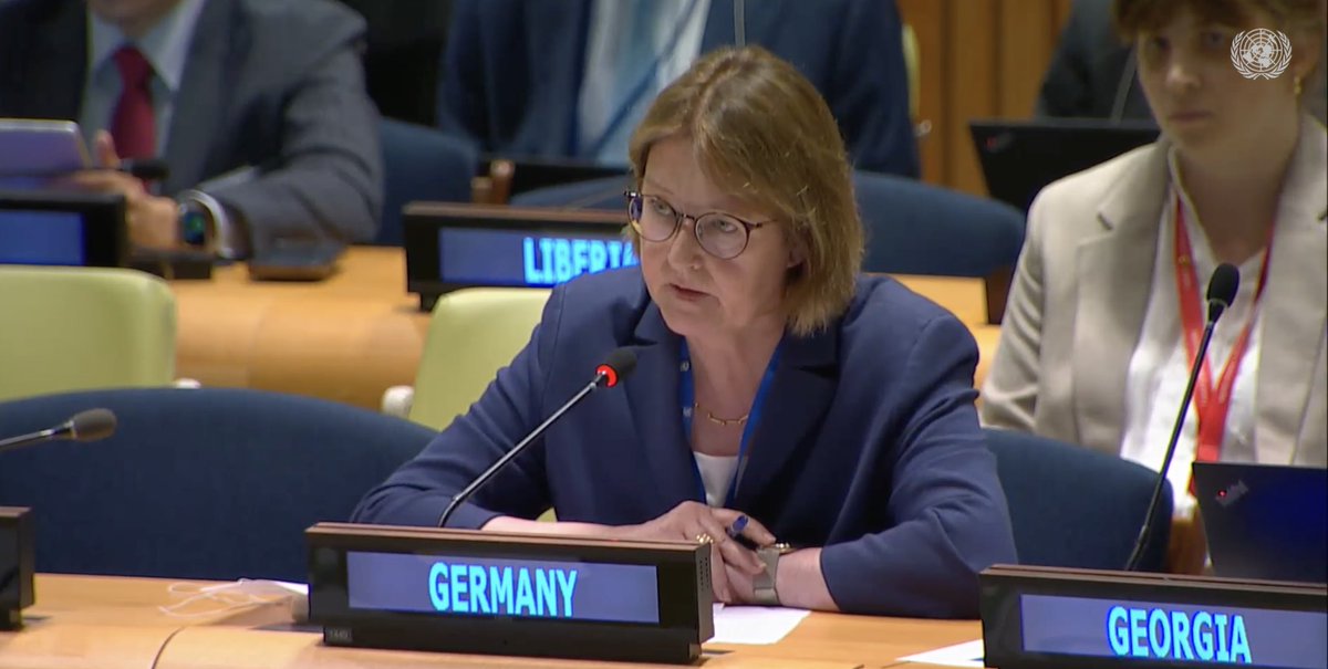During the 2024 <a href="/UNRWA/">UNRWA</a> Pledging Conference, Germany reiterates its appreciation for the work carried out by UNRWA and its staff. Underlining our support, Germany has committed an additional €55 million to UNRWA in 2024 so far. 1/3