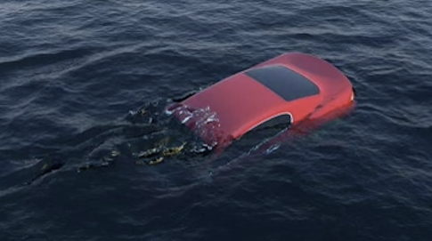 RealMattCouch's tweet photo. A lot of people drowned simply because they didn't know:

If you find yourself underwater in a car, don't panic.

🔴1. Dont waste your energy trying to push the door

🟠2. Do not open the window, the force of the water entering the car will not allow you to get out

🟡3. Take out the head rest

🟢4. Use the steel sharp tip and break the back window that has kick out glass on it.  (I did not know this)

🔵The car by engineering and design is intended to float in the water and the rear window will always be facing the exit.

🟣@This could save your life.