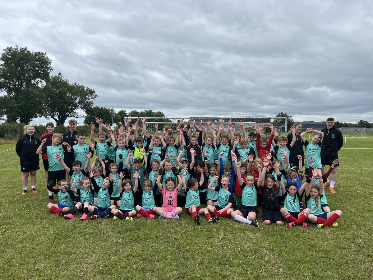 Another successful <a href="/FAIreland/">FAIreland</a> Football Camp drew to a close this afternoon. This kids enjoyed themselves thoroughly despite the 2 rainy days! ‘Til next year! 🔴⚫️⚽️