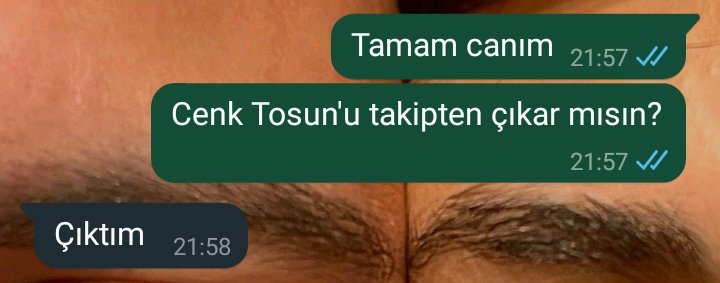 Öyle olsun Cenk efendi...