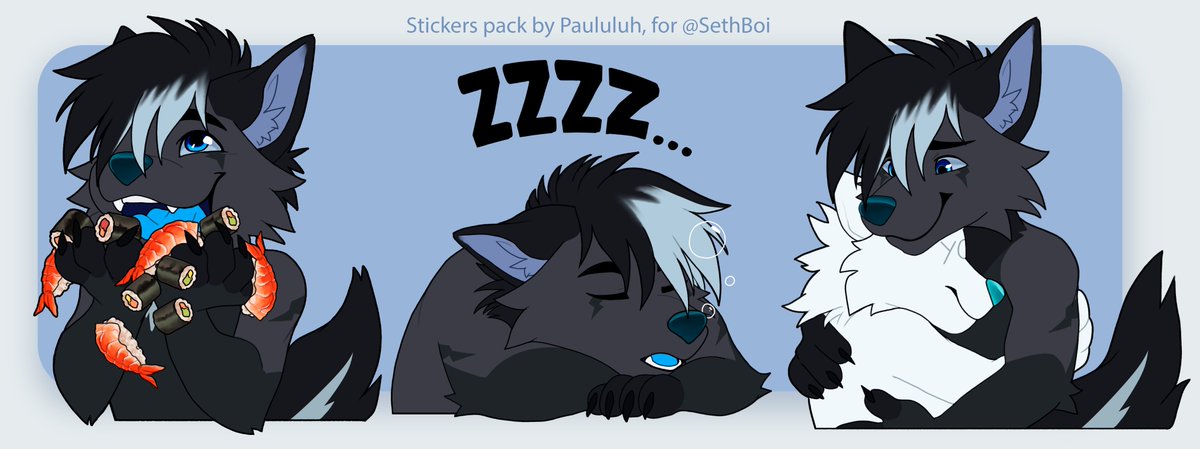 pauululuh's tweet photo. Commission pack stickers!
#Commission #Sticker https://t.co/yLXjcbsVD8