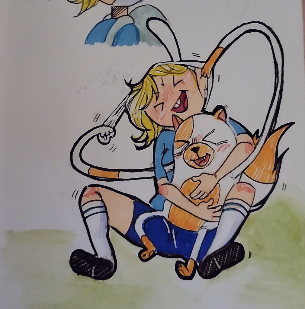 sunflower_pop's tweet image. fionna and cake