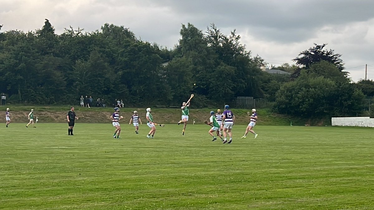 Junior Hurling Shamrocks 1-6 to 1-4 Gorey after 20mins