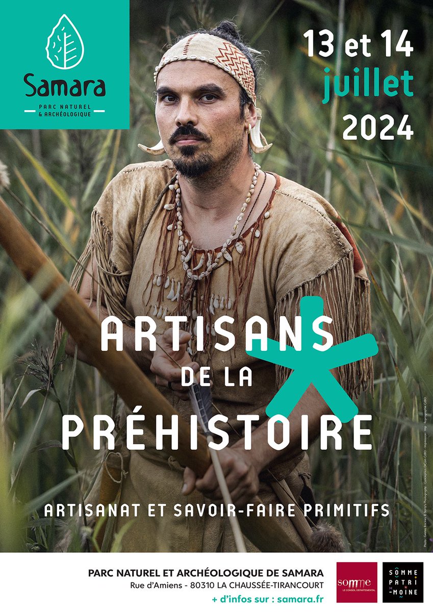 C’est ce week-end à <a href="/Samara_Parc/">Samara Parc Archéologique</a> !

+ d’infos : samara.fr/artisans-de-la…