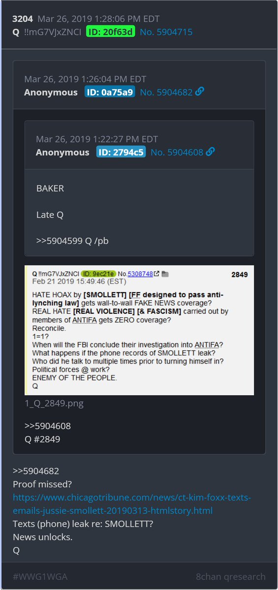 Kimberlyrja8's tweet photo. Trump Truth - EST TS 2:29/14:29
Link from Drop 1429 - https://t.co/QRC9XW2FtX
Couple of things to think about:
What did Biden admit to HUR?
Will Harris/Booker conspiring w/ Smollett ever come out?
Will Harris be DQ'd because she is an anchor baby?
Obama wasn't eligible either! https://t.co/0kBbjAN1cq